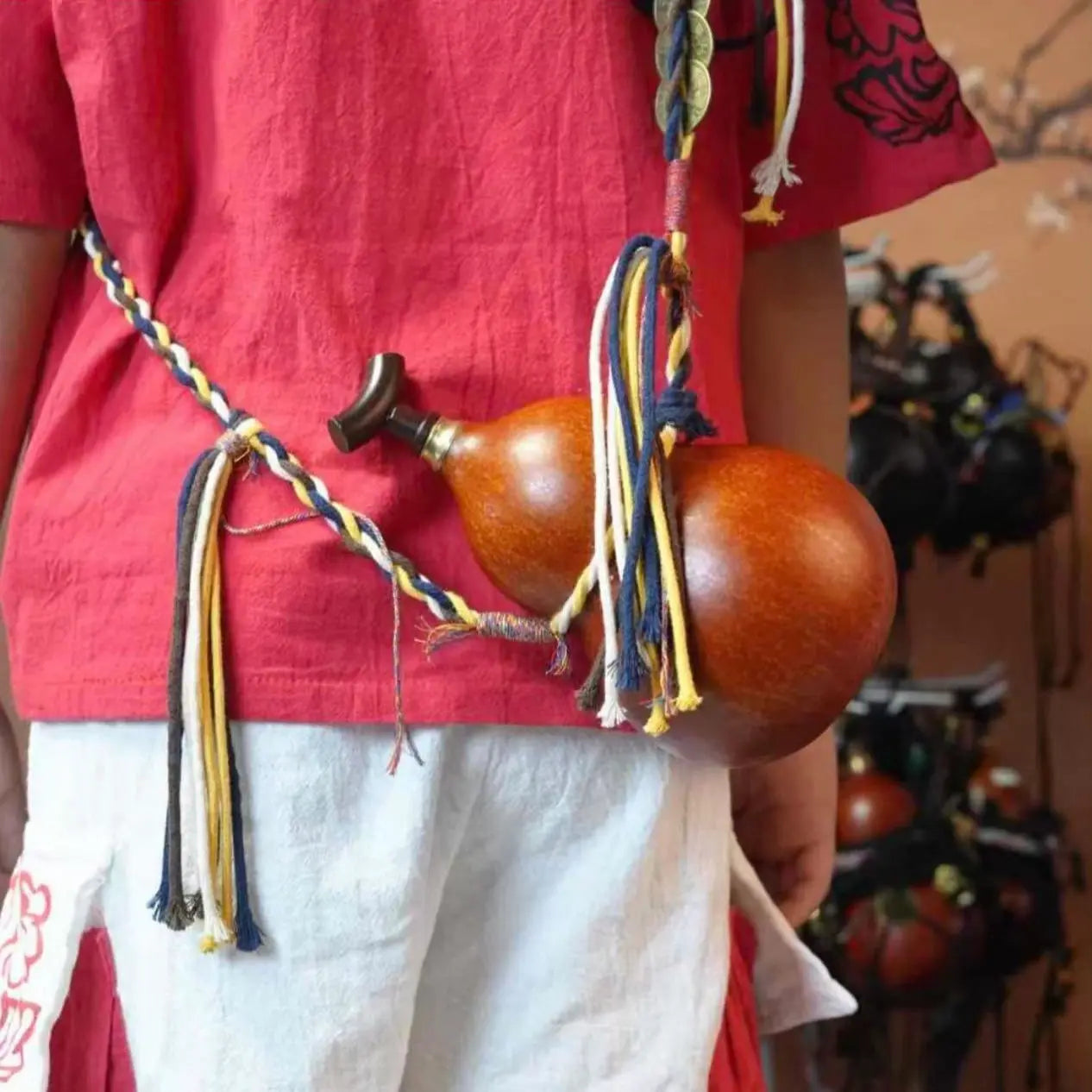 Crossbody Gourd Carrier（Net Only）