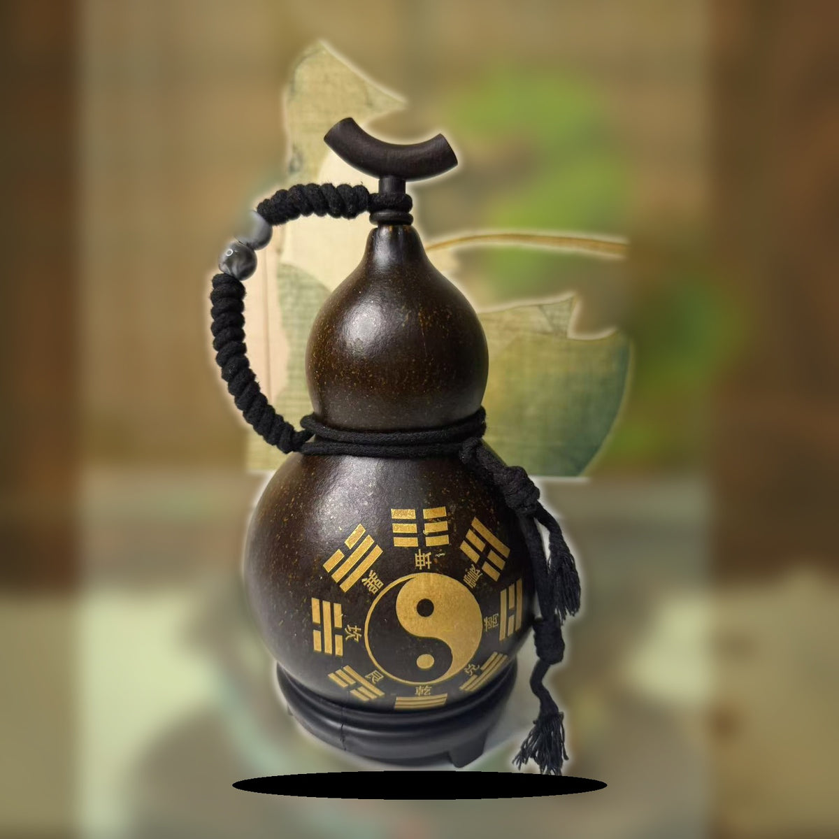 Stillness Within: The Black Tai Chi Bagua Vessel