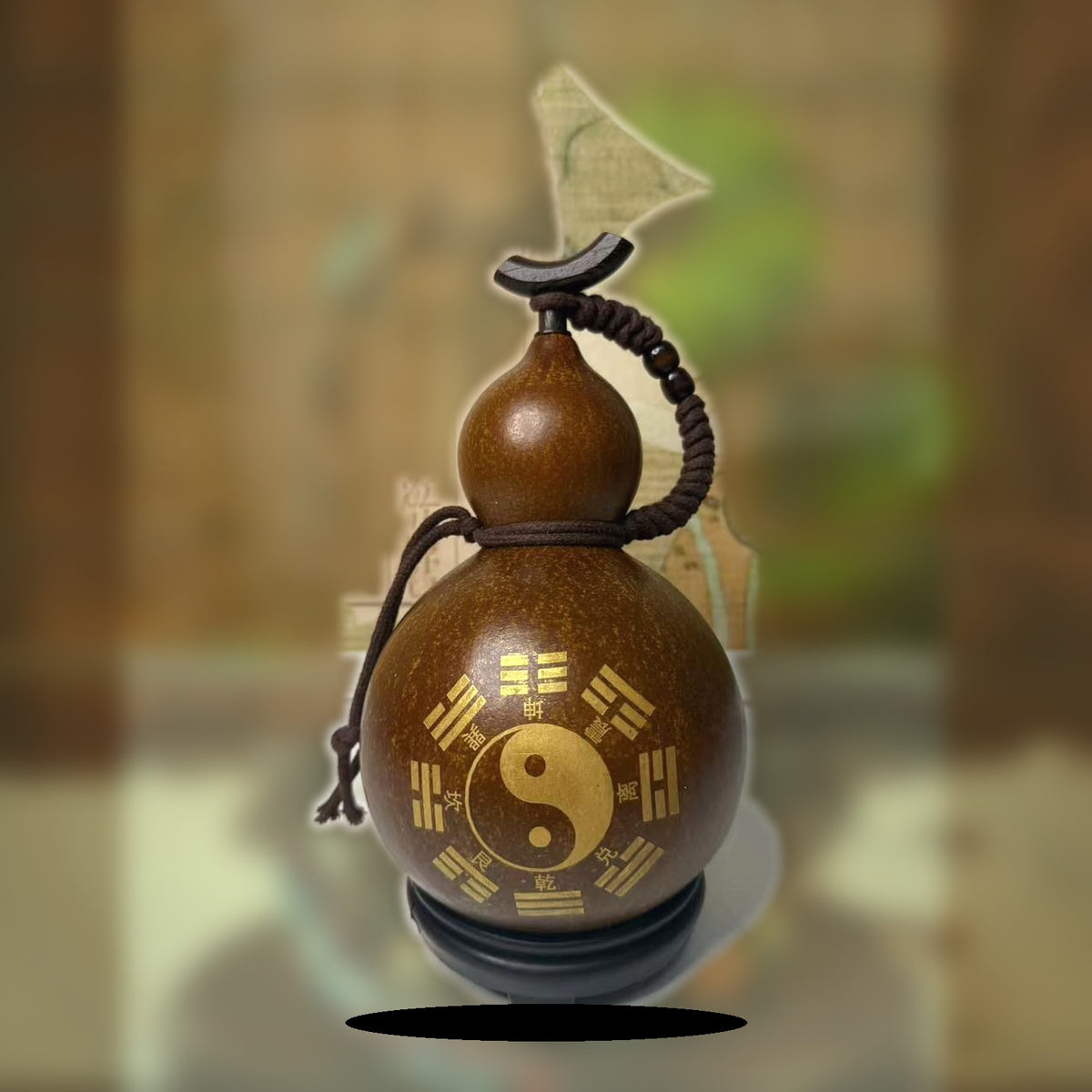 Inner Calm: The Brown Bagua Vessel