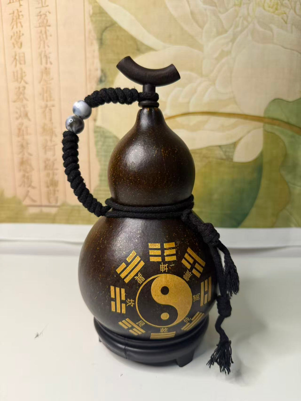 Stillness Within: The Black Tai Chi Bagua Vessel