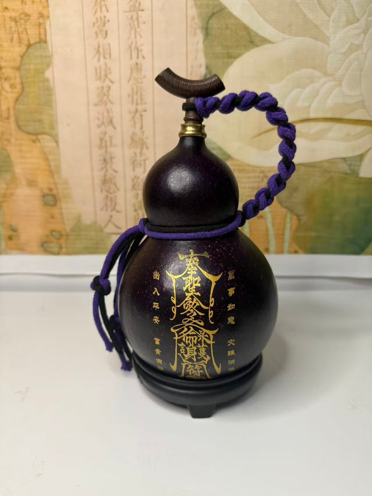 Quiet Balance: The Midnight Talisman Gourd