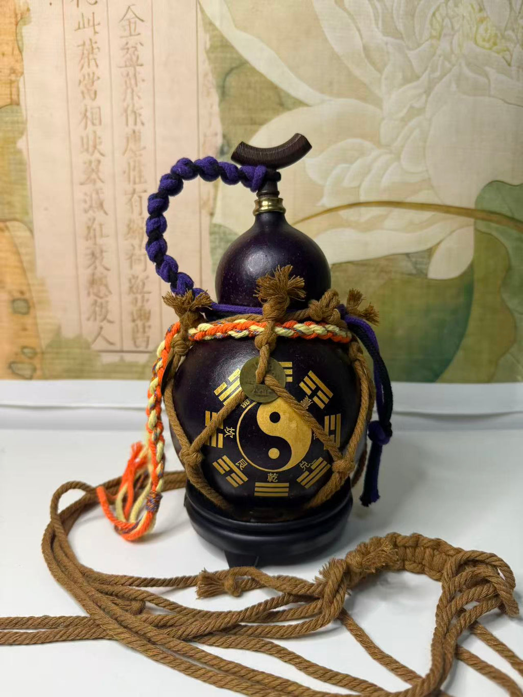Quiet Balance: The Midnight Talisman Gourd