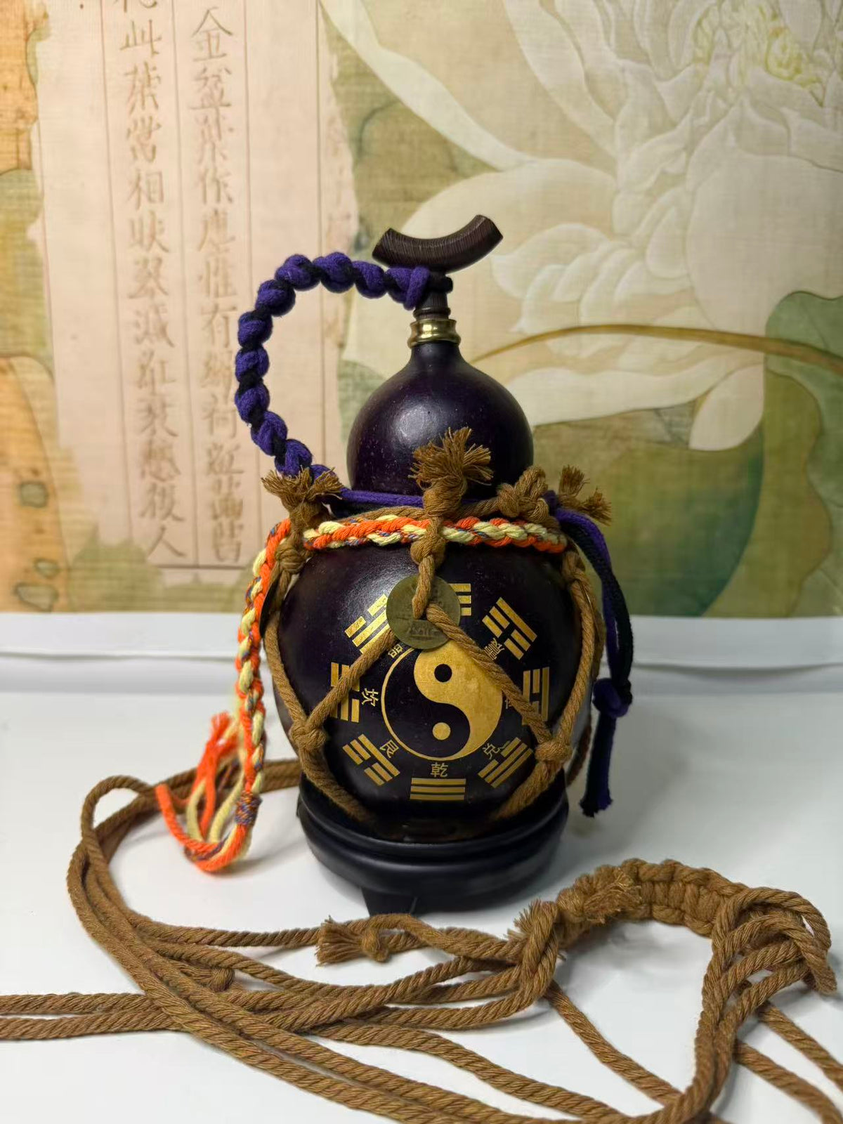 Quiet Balance: The Midnight Talisman Gourd