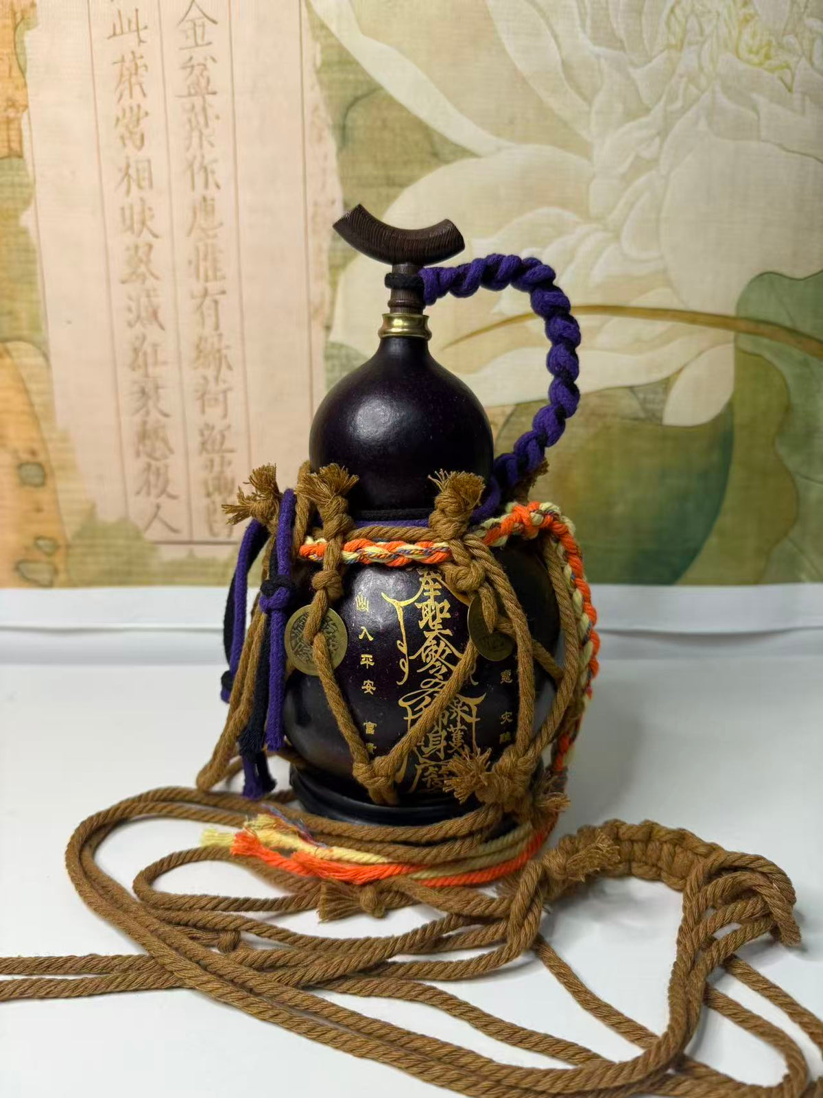 Quiet Balance: The Midnight Talisman Gourd