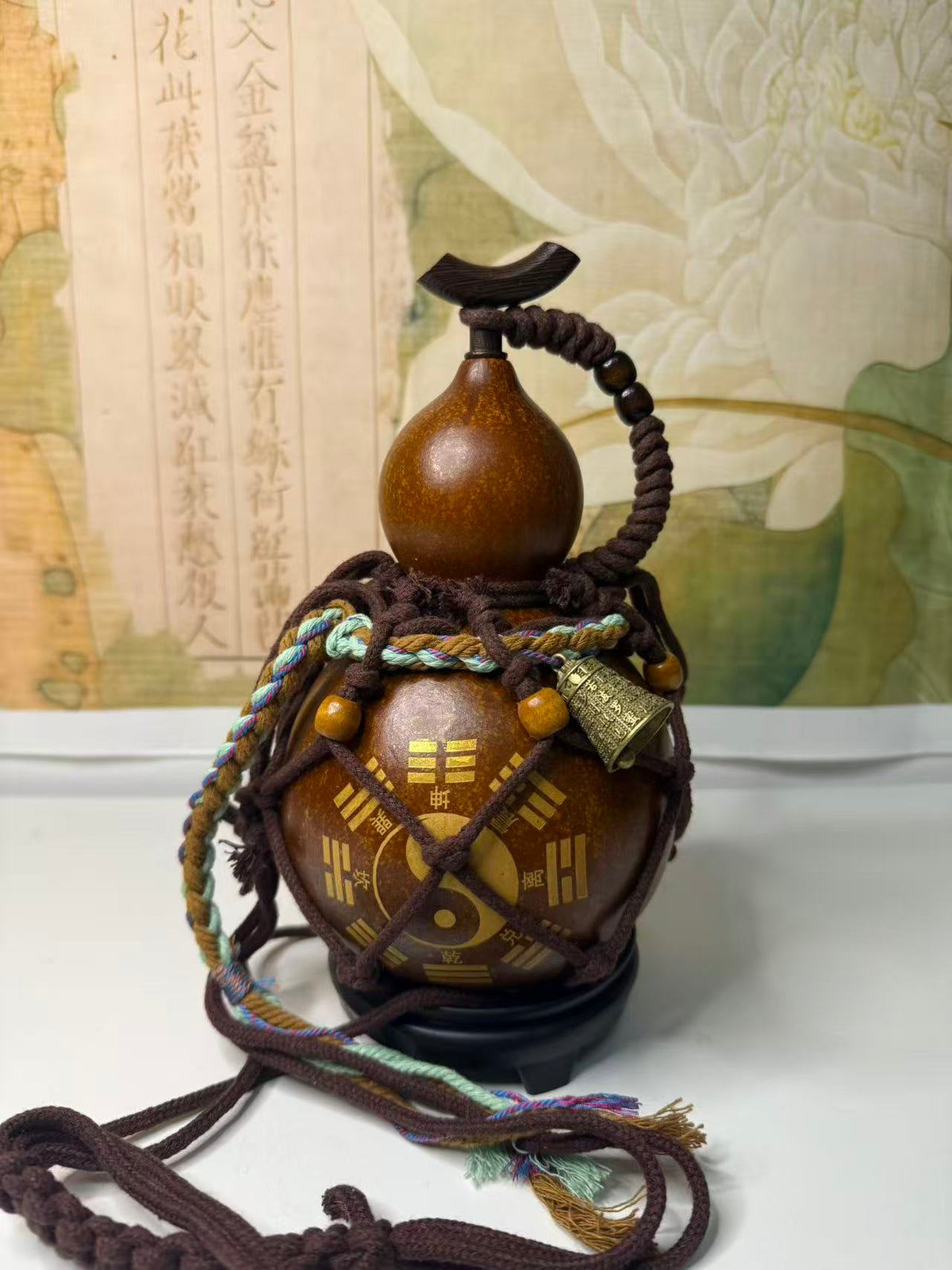 Inner Calm: The Brown Bagua Vessel